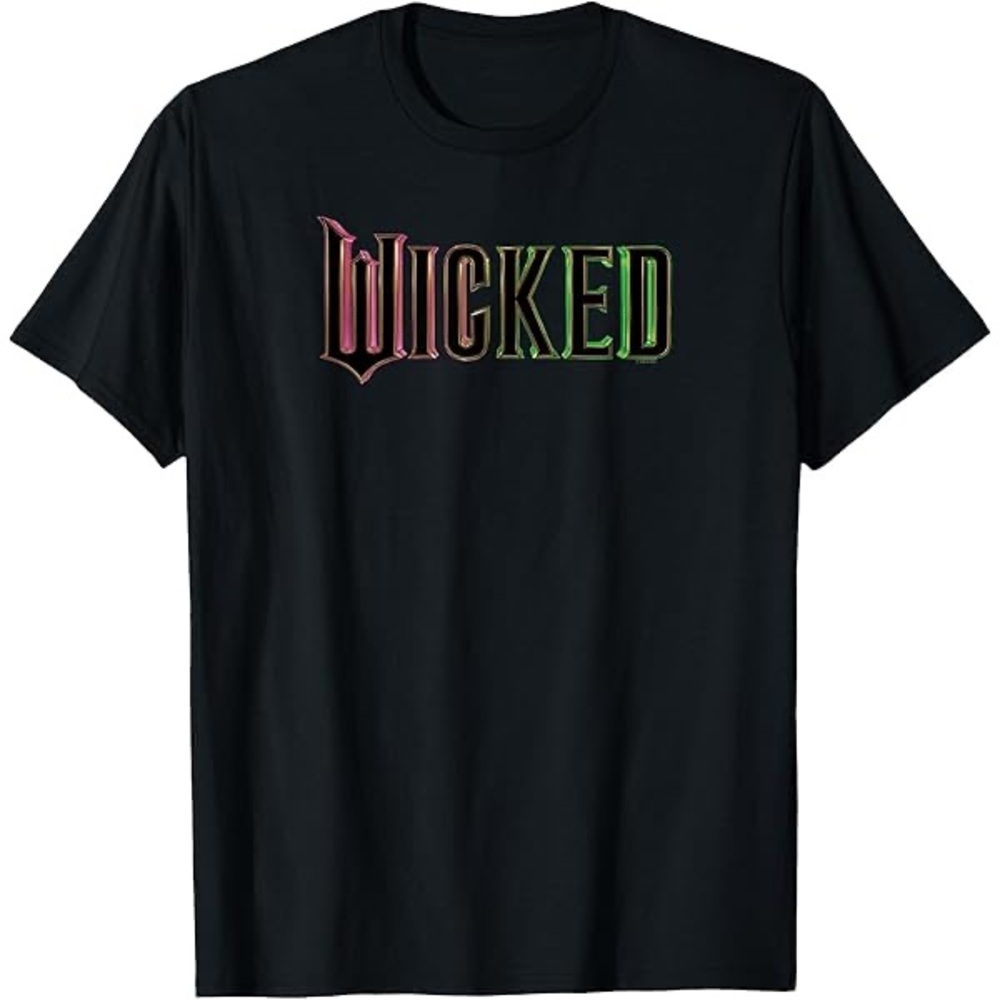Wicked T-shirt Musical Theatrical Logo Graphic Tee size XL NEW LICENSED Gift
